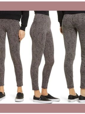 SPANX High-Rise Animal Printed Leggings XL